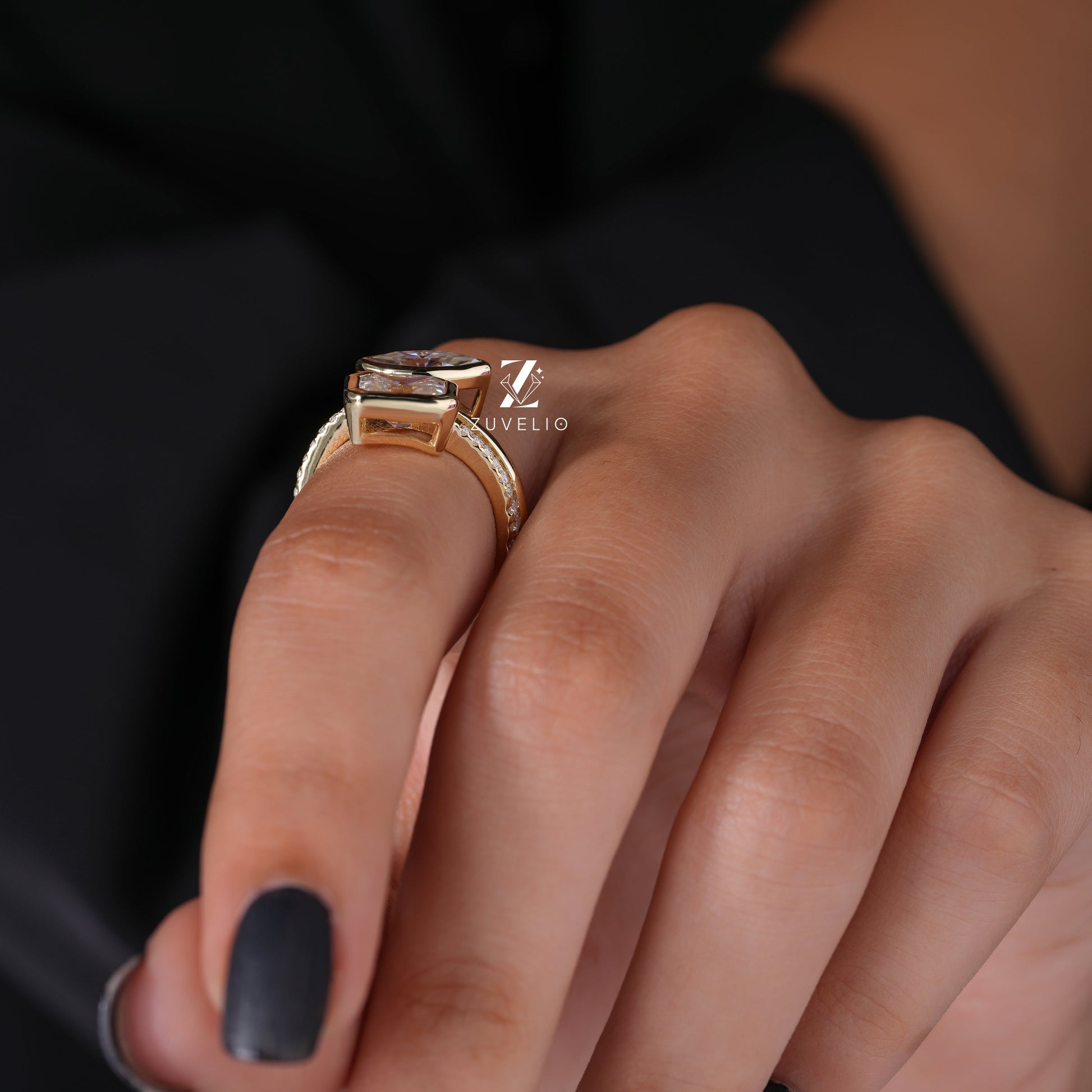 Toi-Moi Moissanite Ring - Zuvelio.com