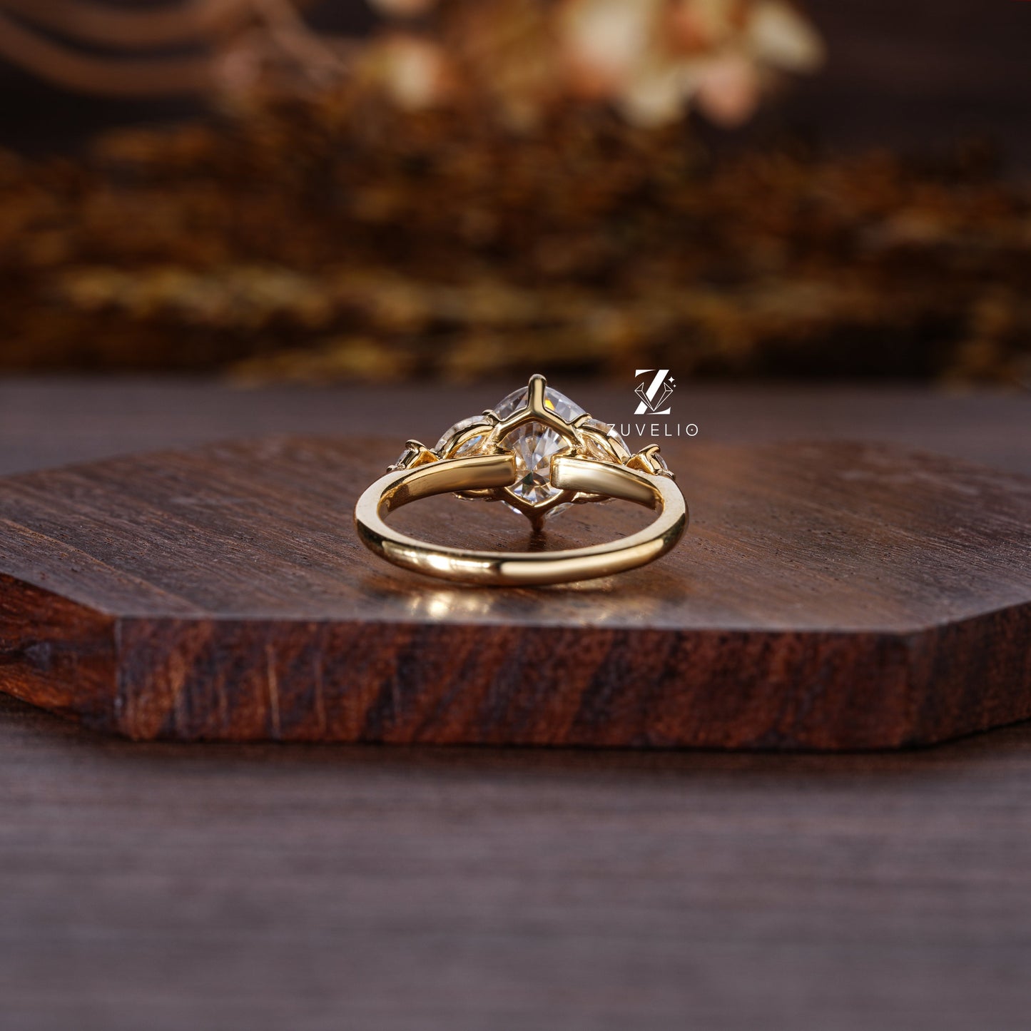 Cushion Cut Engagement Ring - Zuvelio.com