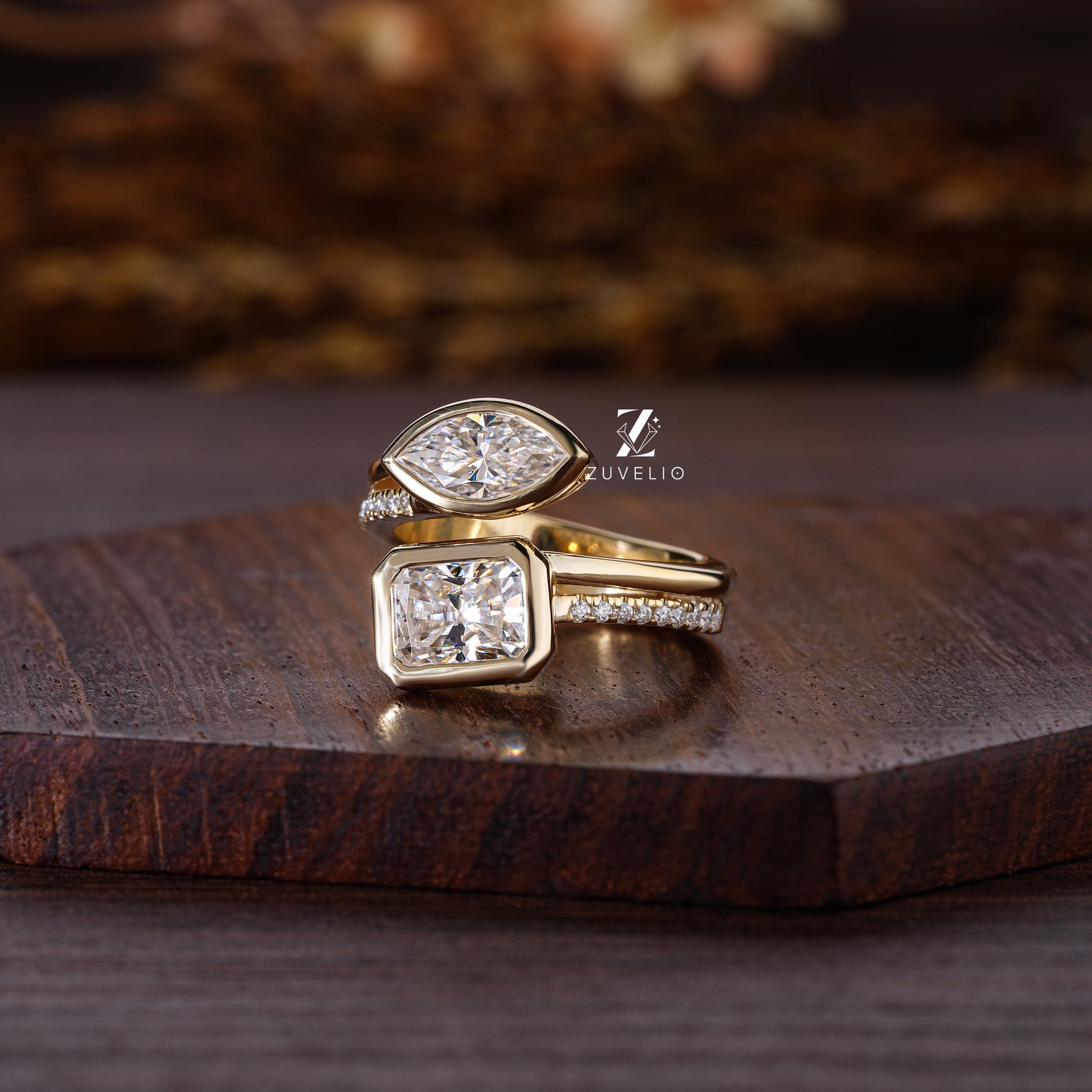 Toi-Moi Moissanite Ring - Zuvelio.com