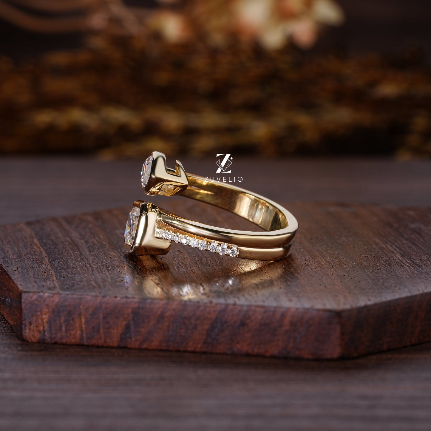 Toi-Moi Moissanite Ring - Zuvelio.com