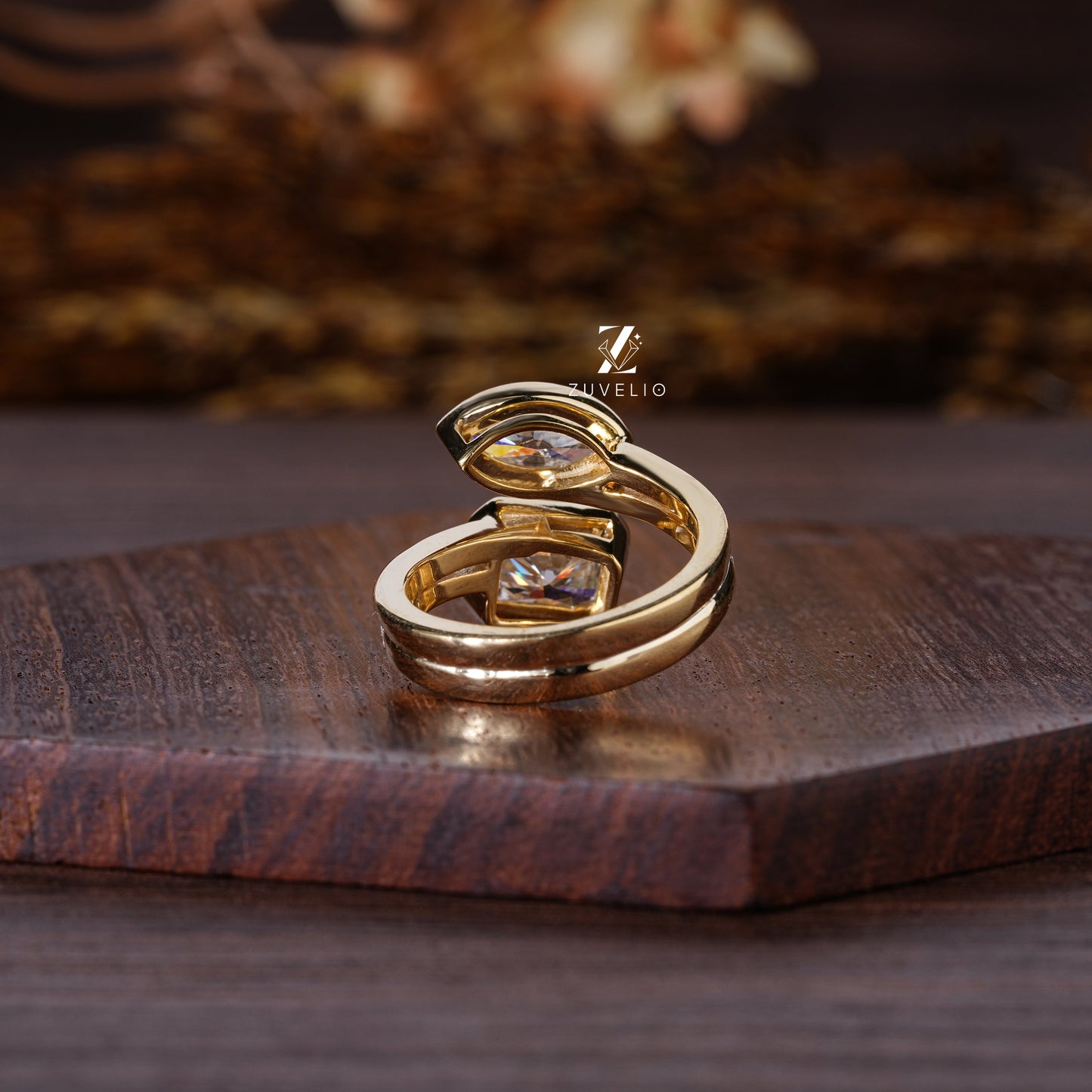 Toi-Moi Moissanite Ring - Zuvelio.com