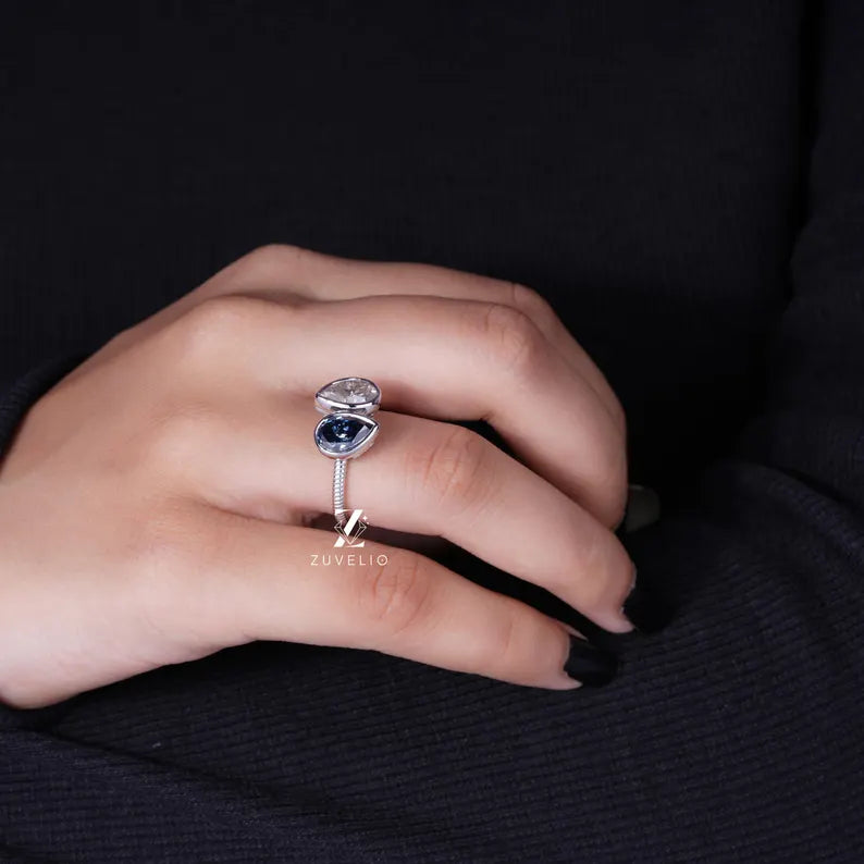 Royal Blue Toi Moi Ring